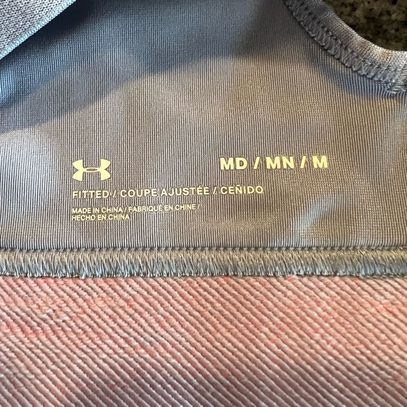 Under Armour Slate Blue Sports Bra - Picture 7 of 8
